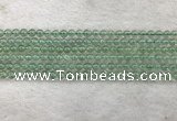 CFL1521 15.5 inches 4mm round green fluorite gemstone beads