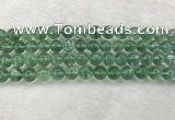 CFL1524 15.5 inches 10mm round green fluorite gemstone beads