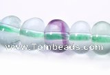 CFL45 4*6mm roundel B grade natural fluorite beads Wholesale