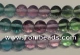 CFL552 15.5 inches 8mm round fluorite gemstone beads wholesale