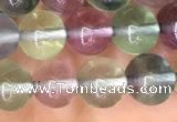 CFL582 15.5 inches 8mm round AAAA grade fluorite gemstone beads