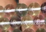 CFL586 15.5 inches 6mm round AAAAA grade fluorite gemstone beads