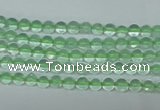 CFL610 15.5 inches 4mm round A grade green fluorite beads wholesale