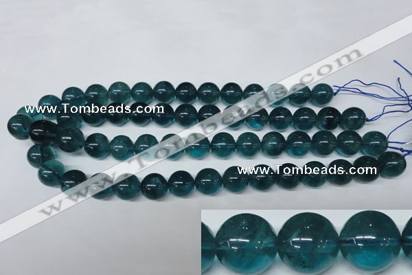 CFL675 15.5 inches 14mm round A grade blue fluorite beads wholesale