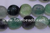 CFL722 15.5 inches 13*16mm nuggets natural fluorite beads wholesale