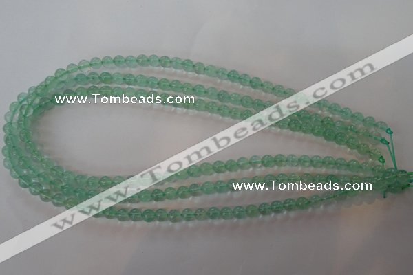 CFL852 15.5 inches 8mm round green fluorite gemstone beads