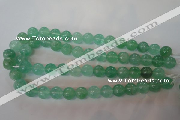 CFL853 15.5 inches 10mm round green fluorite gemstone beads