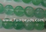 CFL855 15.5 inches 14mm round green fluorite gemstone beads