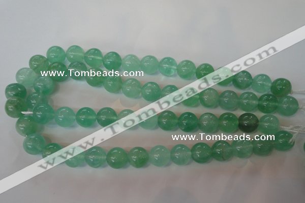 CFL855 15.5 inches 14mm round green fluorite gemstone beads