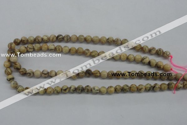 CFS01 15.5 inches 8mm round natural feldspar gemstone beads