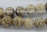 CFS04 15.5 inches 14mm round natural feldspar gemstone beads