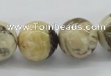 CFS06 15.5 inches 18mm round natural feldspar gemstone beads