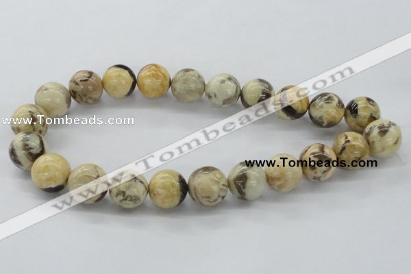 CFS06 15.5 inches 18mm round natural feldspar gemstone beads