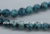 CFS102 15.5 inches 8mm round blue feldspar gemstone beads