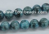 CFS104 15.5 inches 12mm round blue feldspar gemstone beads