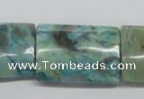 CFS117 15.5 inches 20*30mm rectangle blue feldspar gemstone beads