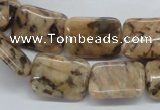 CFS16 15.5 inches 15*20mm rectangle natural feldspar gemstone beads