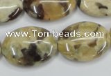 CFS203 15.5 inches 18*25mm oval natural feldspar gemstone beads