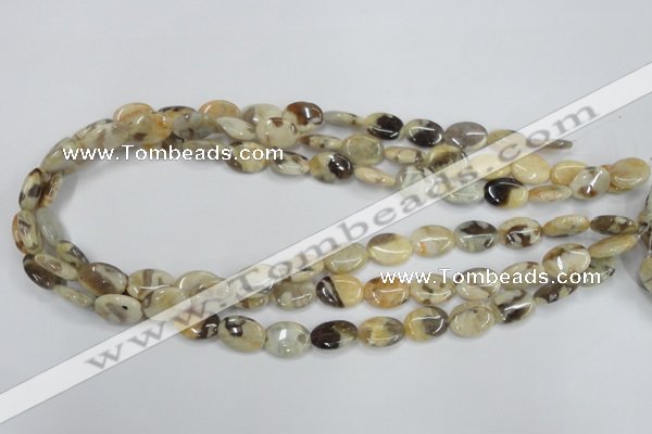 CFS210 15.5 inches 12*16mm oval natural feldspar gemstone beads