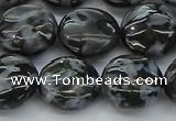 CFS313 15.5 inches 15mm flat round feldspar gemstone beads