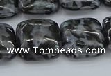 CFS323 15.5 inches 18*18mm square feldspar gemstone beads