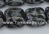 CFS324 15.5 inches 20*20mm square feldspar gemstone beads