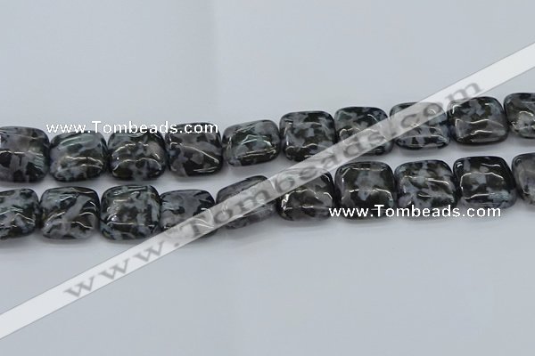 CFS324 15.5 inches 20*20mm square feldspar gemstone beads