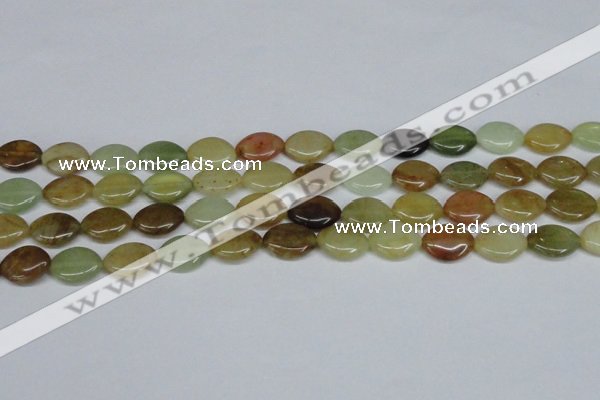 CFW135 15.5 inches 12*16mm marquise flower jade gemstone beads