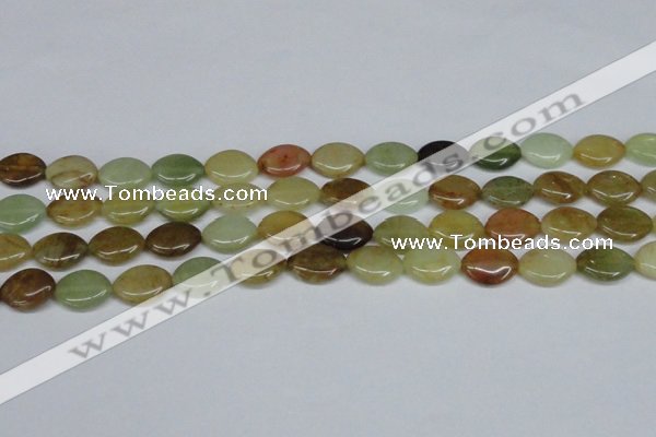 CFW136 15.5 inches 13*18mm marquise flower jade gemstone beads