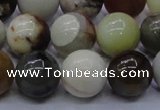 CFW16 15.5 inches 14mm round flower jade beads wholesale