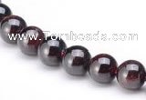 CGA01 8mm round natural garnet gemstone beads Wholesale