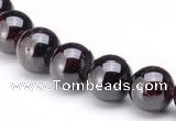 CGA02 10mm round natural garnet gemstone beads Wholesale