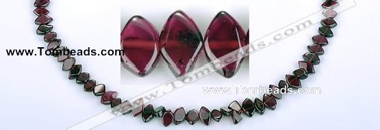 CGA10 15.5 inches 5*7mm marquise garnet gemstone beads Wholesale