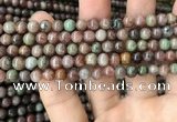 CGA683 15.5 inches 4mm round kashgar garnet beads wholesale