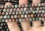 CGA684 15.5 inches 6mm round kashgar garnet beads wholesale