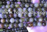 CGA702 15.5 inches 10mm round green garnet beads wholesale