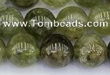CGA712 15.5 inches 8mm round natural green garnet gemstone beads