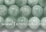 CGA901 15.5 inches 6mm round green angel skin gemstone beads