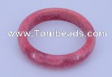 CGB200 Inner diameter 50mm fashion dyed rhodochrosite gemstone bangle