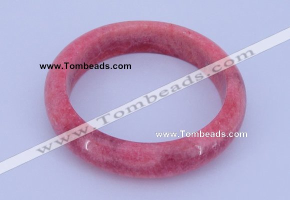 CGB200 Inner diameter 50mm fashion dyed rhodochrosite gemstone bangle