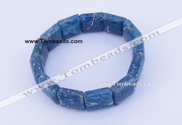 CGB213 7.2 inches fashion apatite gemstone stretchy bracelet