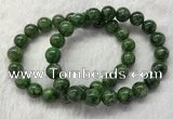 CGB2618 7.5 inches 10mm round diopside quartz beaded bracelets