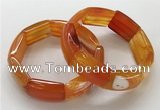 CGB3203 7.5 inches 18*29mm agate gemstone bracelets wholesale