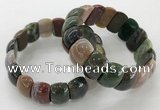 CGB3229 7.5 inches 12*20mm oval Indian agate bracelets