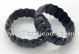 CGB3305 7.5 inches 10*20mm faceted oval lapis lazuli bracelets