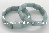 CGB3403 7.5 inches 15*21mm imitation aquamarine bracelets