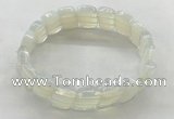 CGB3442 7.5 inches 10*15mm faceted marquise opal bracelets