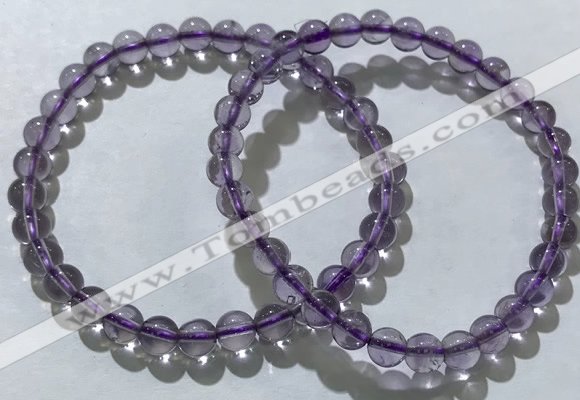 CGB4005 7.5 inches 7mm round ametrine beaded bracelets