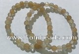 CGB4055 7.5 inches 6mm round moonstone beaded bracelets