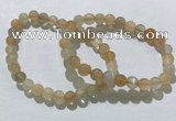 CGB4056 7.5 inches 7mm round moonstone beaded bracelets